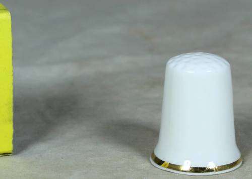 Porcelain thimble - tower bridge, London
