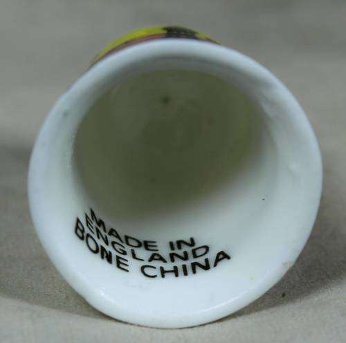 Bone China thimble - Blackpool