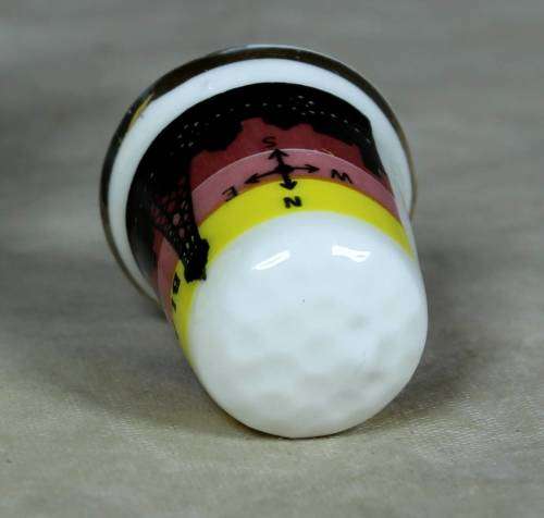 Bone China thimble - Blackpool