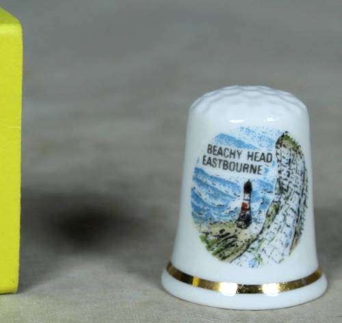THIMBLE-FINE BONE CHINA BRITISH MADE(BEACHY HEAD EAST BOURNE)BID NOW!
