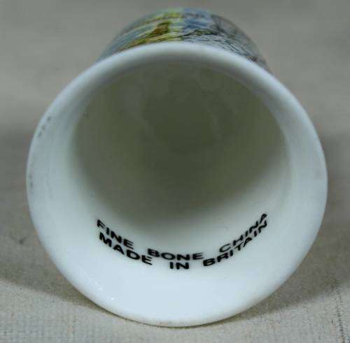 THIMBLE-FINE BONE CHINA BRITISH MADE(BEACHY HEAD EAST BOURNE)BID NOW!