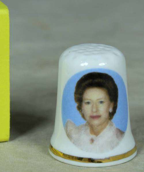 THIMBLE-ST.GEORGE FINE BONE CHINA(HER ROYAL HIGHNESS PRINCESS MAGARET)