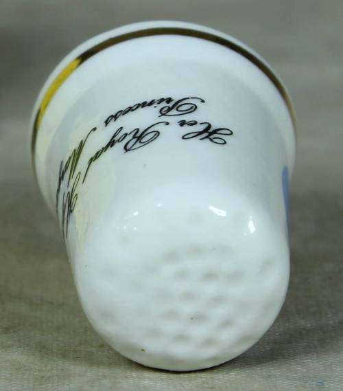 THIMBLE-ST.GEORGE FINE BONE CHINA(HER ROYAL HIGHNESS PRINCESS MAGARET)