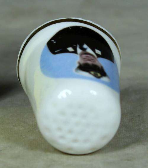 THIMBLE-ST.GEORGE FINE BONE CHINA(HIS ROYAL HIGHNESS PRINCE ANDREW)