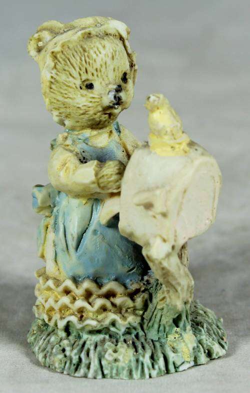 Miniature - Molded Mamma Bear Collecting the post