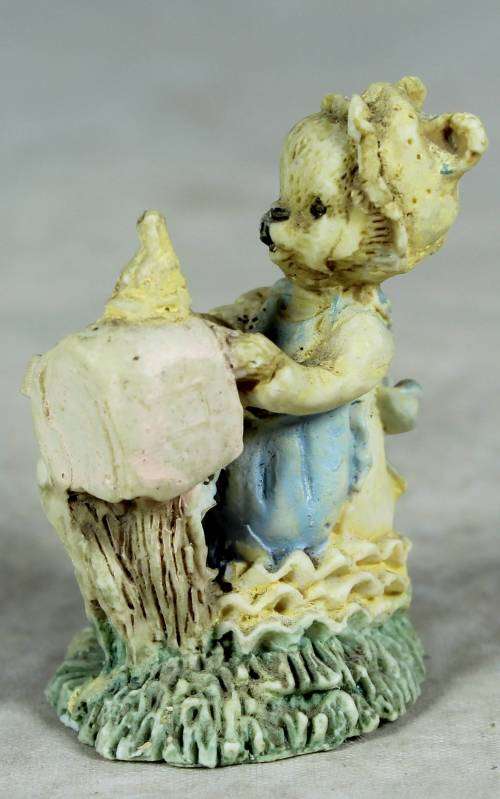 Miniature - Molded Mamma Bear Collecting the post