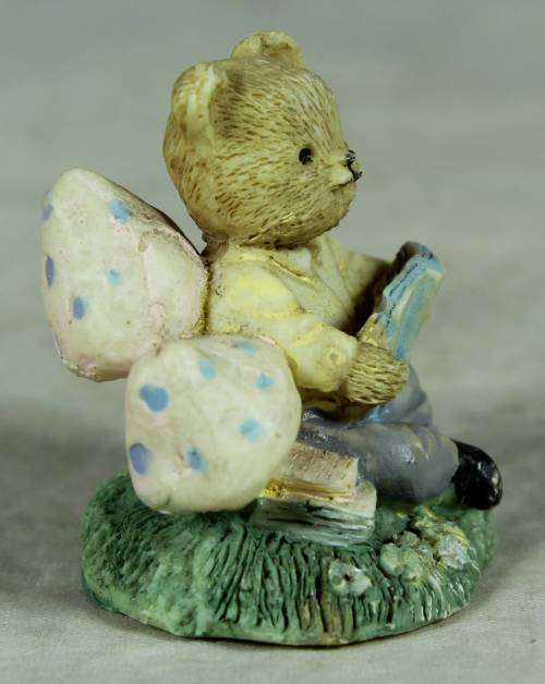 Miniature  - Bear Reading A Book