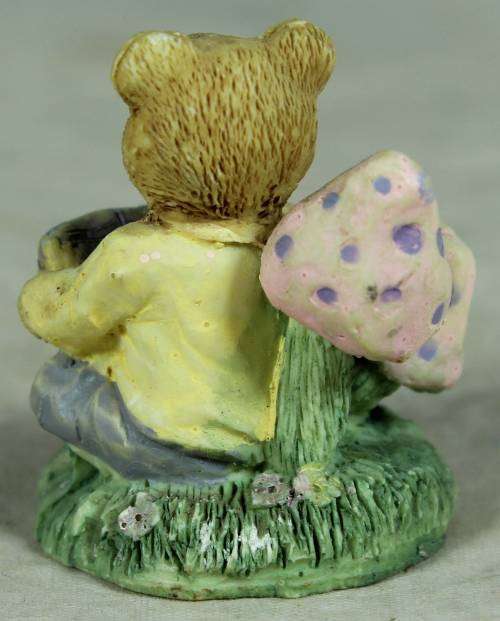 Miniature  - Bear Reading A Book