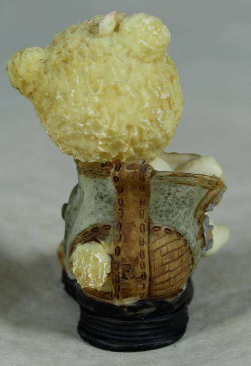 Miniature baby in a shoe