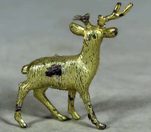 Miniature plastic deer
