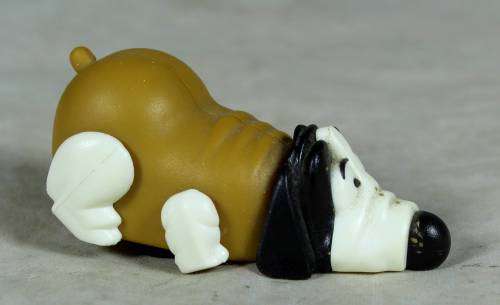 Miniature  mechanical plastic dog