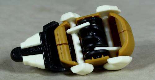 Miniature  mechanical plastic dog