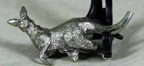 Miniature metal kangaroo