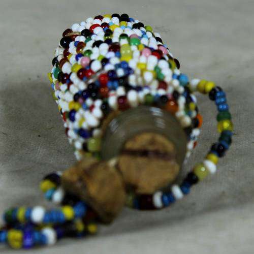 Miniature-Beaded Bottle