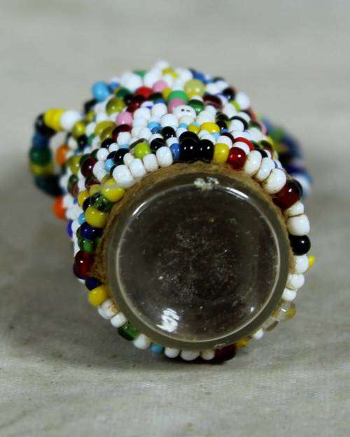 Miniature-Beaded Bottle