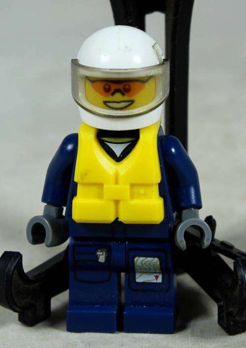 Lego mini figurine - Helicopter pilot