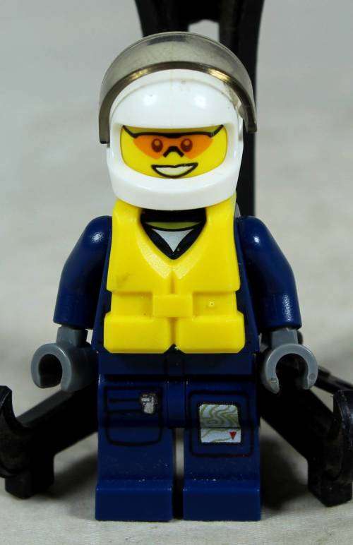 Lego mini figurine - Helicopter pilot