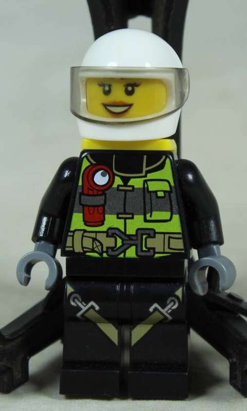 Lego mini figurine - Fire station firefighter