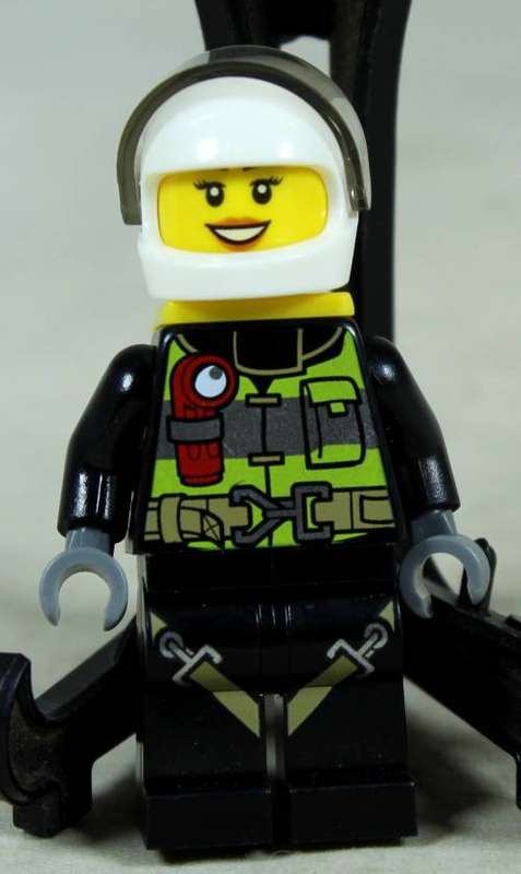 Lego mini figurine - Fire station firefighter