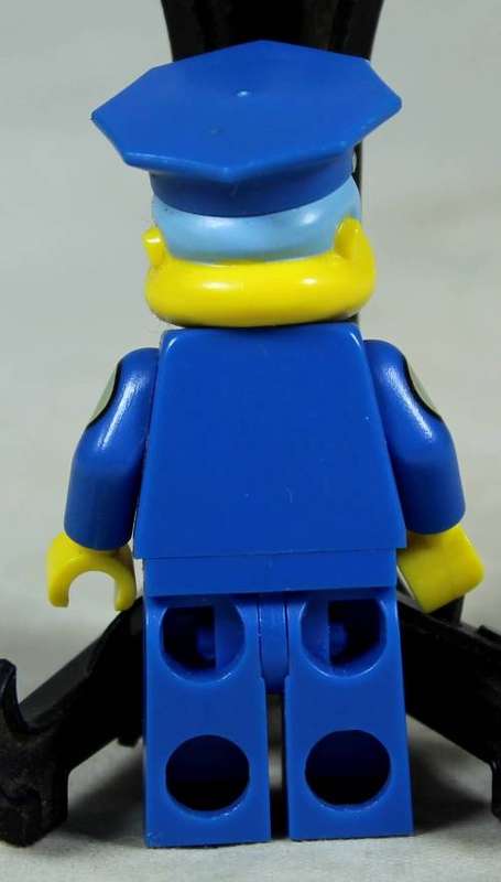 MINIATURE LEGO FIGURINE-CHIEF WIGGUM(THE SIMPSONS SERIES 1) BID NOW!