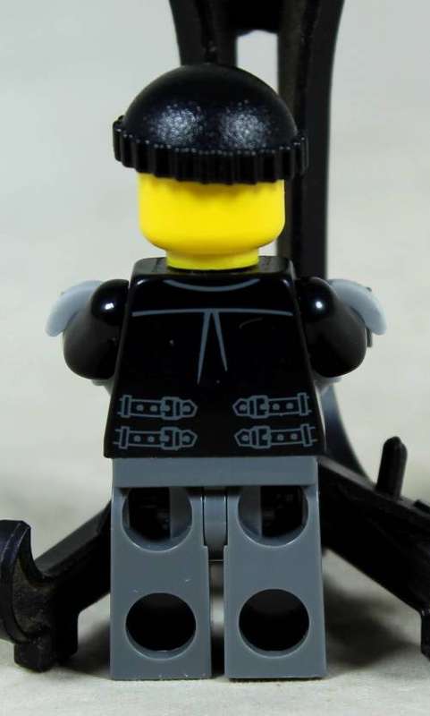 Miniature Lego figurine - Bandit (Police City)