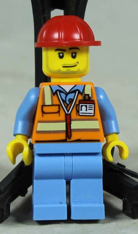 Lego mini figurine - Airport ground crew (AIR050)