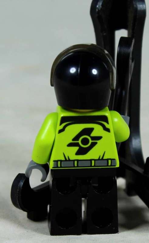 Miniature Lego figurine - Monster truck driver