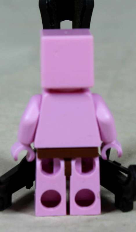 Miniature Lego figurine - Zombie Pigman