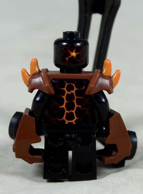 MINIATURE LEGO FIGURINE-MOLTOR(NEXO KNIGHTS) BID NOW!