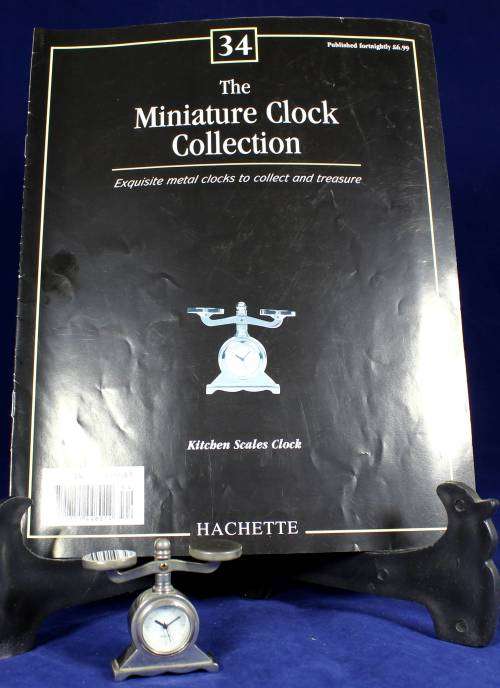 Hachette clock with booklet - Kitchen scales