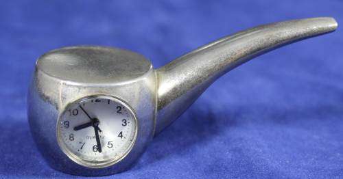 Hachette clock with booklet - Clay pipe