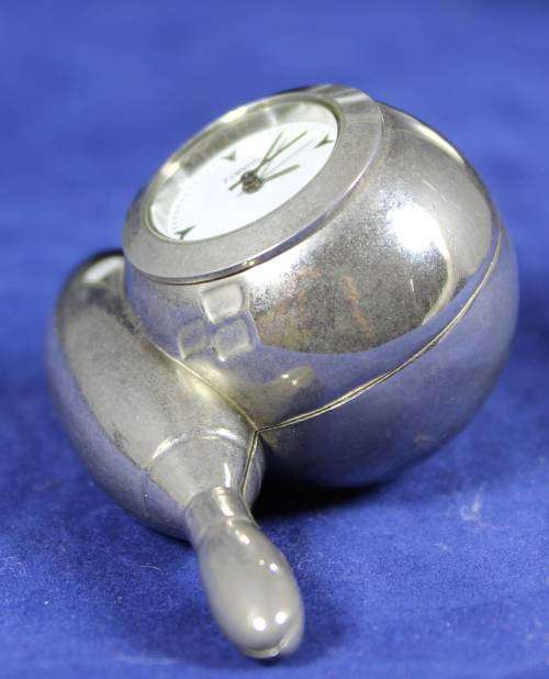 Hachette clock with booklet - Ten pin bowling
