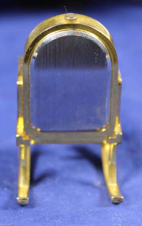 Hachette clock with booklet - Rocking chair