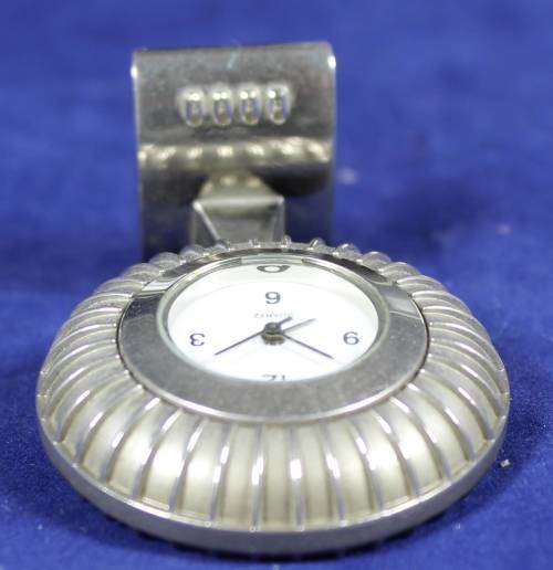 Hachette clock with booklet - Desk fan