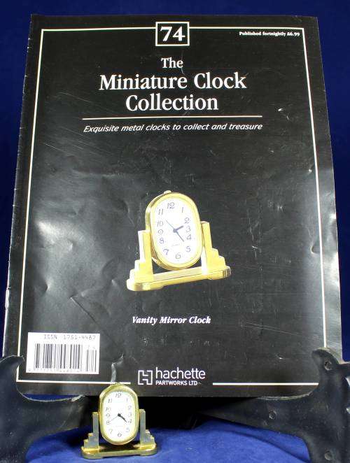 Hachette clock with booklet - Vanity mirror