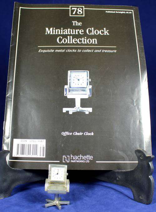 Hachette clock with booklet - Office chair