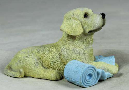 Regeney fine arts `Mischief` dog with toilet paper