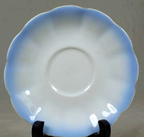 Royal Albert - rainbow blue saucer
