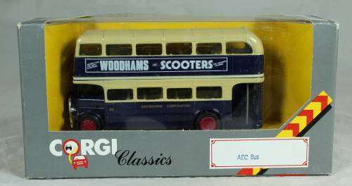Corgi classics AEC bus - Woodhams/Scooter