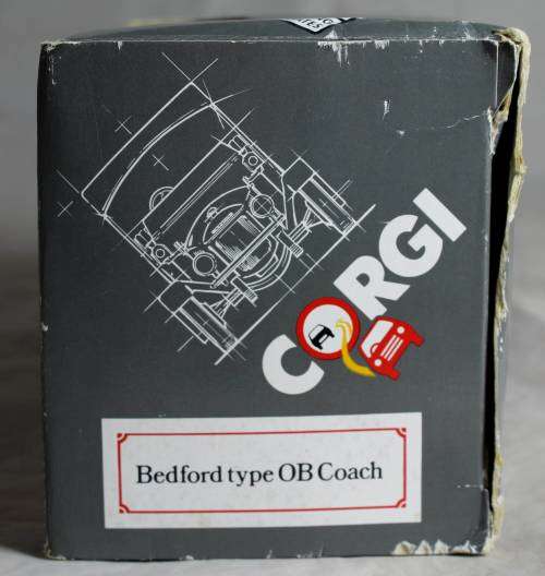 Corgi - Bedford type OB coach - isle of man tours