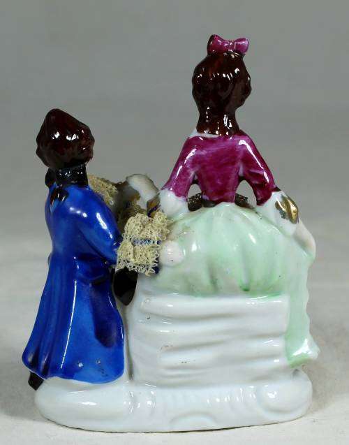 Small figurine Victorian couple