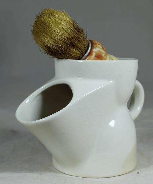 Vintage Shaving Pot and Brush set