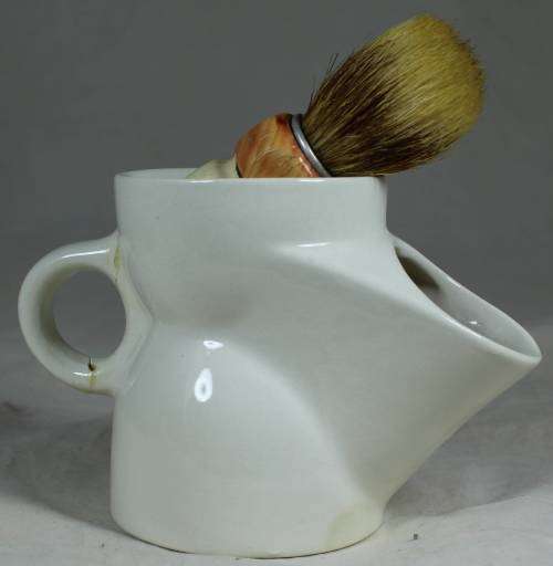 Vintage Shaving Pot and Brush set