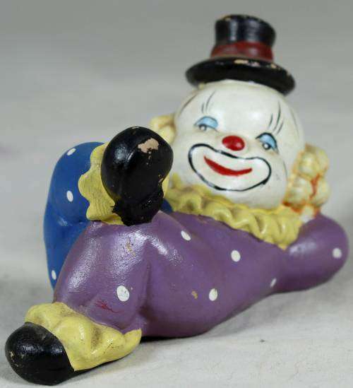 Miniature - Sassy clown lying down