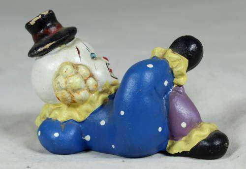 Miniature - Sassy clown lying down