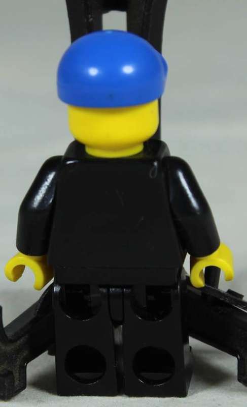 Lego mini figurine - Policeman with a stubble and a blue cap