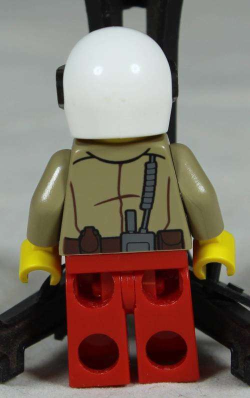 Lego mini figurine  - Forest ranger with a white helmet (CTY0276)