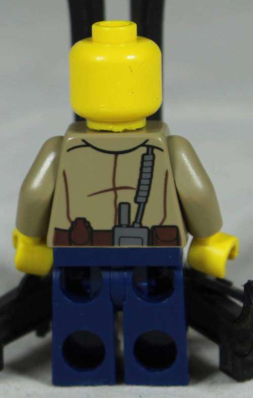 Lego mini figurine - Forest ranger smirking (CTY0264)