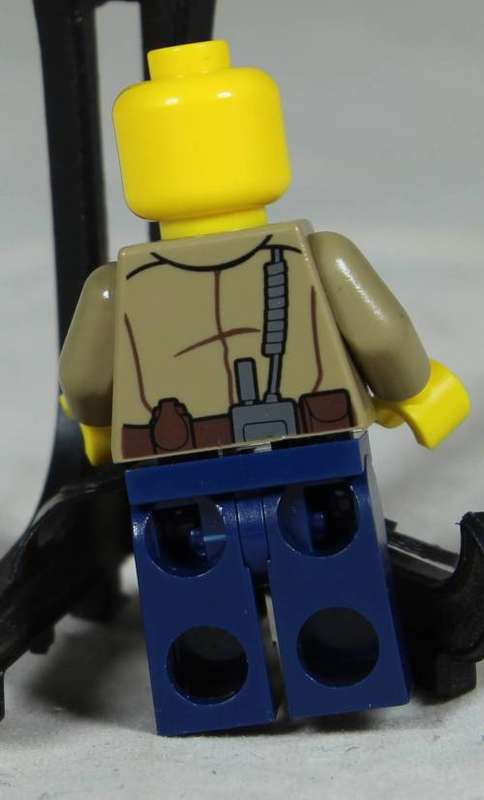 Lego mini figurine - Forest Ranger with dark glasses (CTY0306)