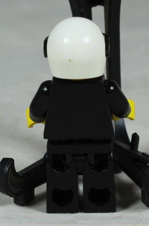 Lego mini figurine - Fireman with a white helmet (CTY0062)